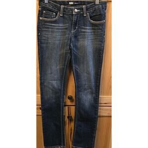 Levi’s Girls Skinny Jeans Size 14 Dark Wash Adjustable Waist Denim
